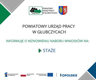 Zdjęcie artykułu Wznowienie naboru wniosków na staże