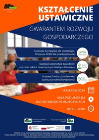 Obrazek dla: Powiatowy Urząd Pracy w Głubczycach serdecznie zaprasza na konferencję Kształcenie ustawiczne gwarantem rozwoju gospodarczego