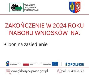 Zdjęcie artykułu Zakończeniu naboru wniosków na bon na zasiedlenie